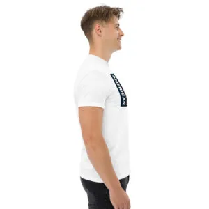 T-shirt classique American Dream de la collection USA de Beauf Mode, vue de profil droite