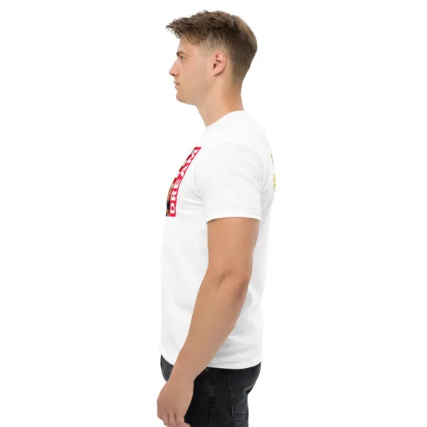T-shirt classique American Dream de la collection USA de Beauf Mode, vue de profil gauche