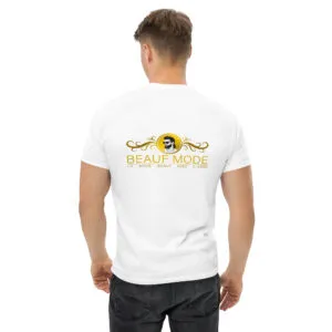 T-shirt classique Gode Bless America de la collection USA de Beauf Mode, vue de derrière